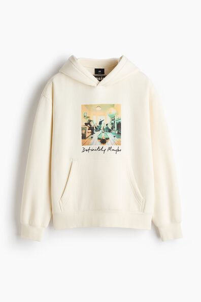 Relaxed Fit Printed hoodie