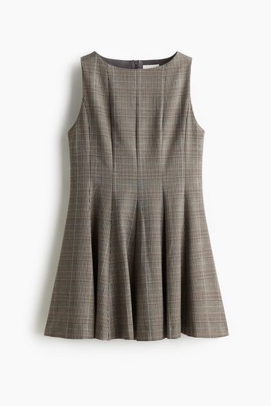 Flared-skirt dress