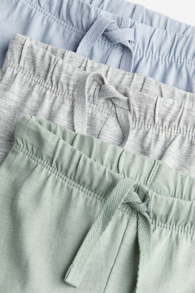 3-pack cotton jersey joggers