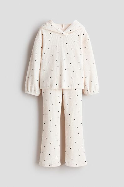 2-piece rib-knit set
