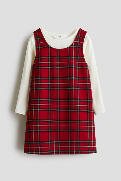 2-piece dress and top set