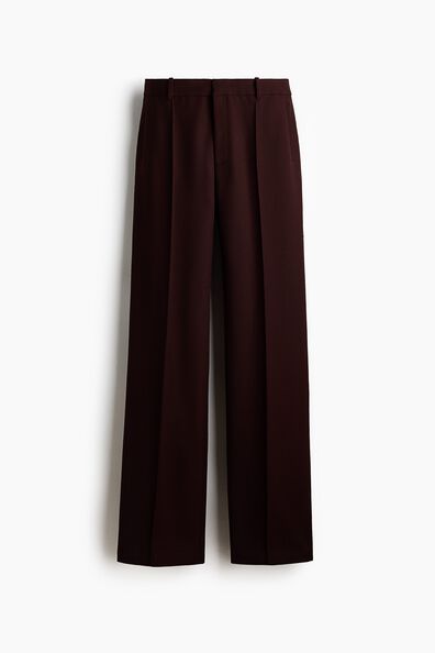 Wool-blend trousers