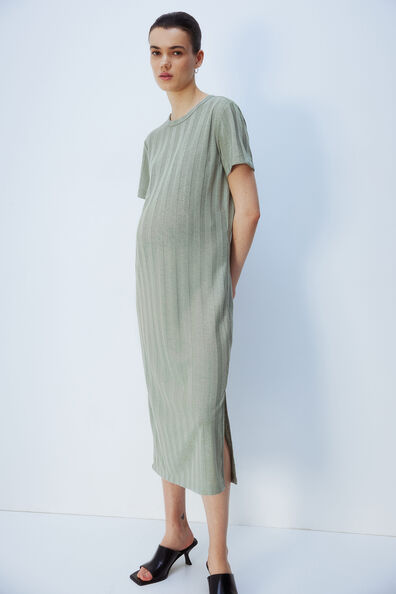 MAMA Ribbed dress