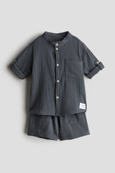 2-piece cotton muslin set
