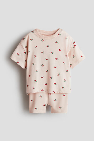 2-piece printed set