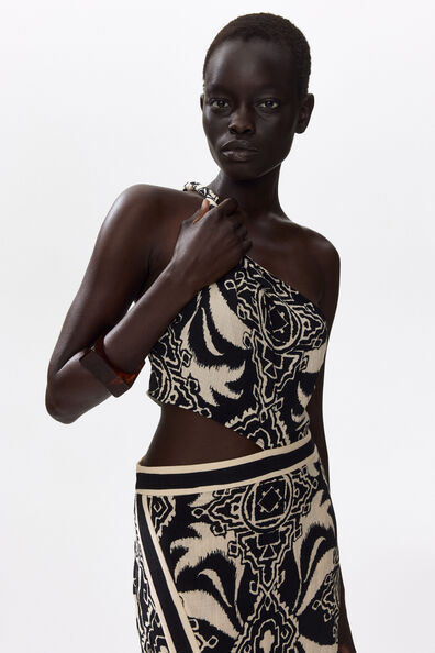 one shoulder dress hm H&M Draped One-Shoulder Dress