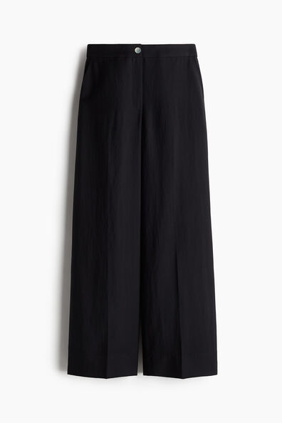 Wide tailored trousers