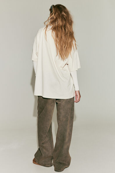 Oversized printed T-shirt