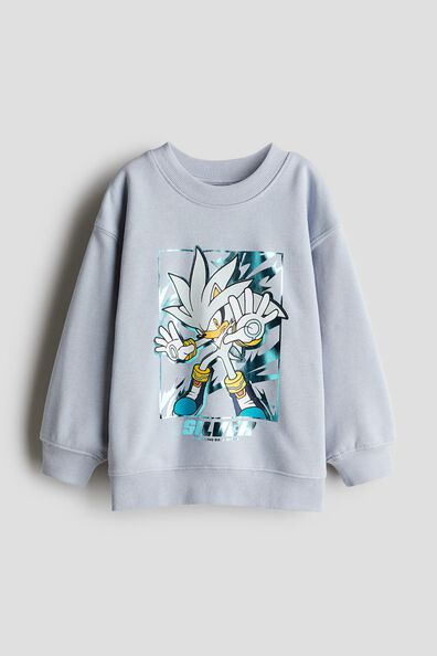 Print-motif sweatshirt