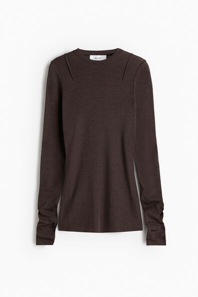 Merino wool top