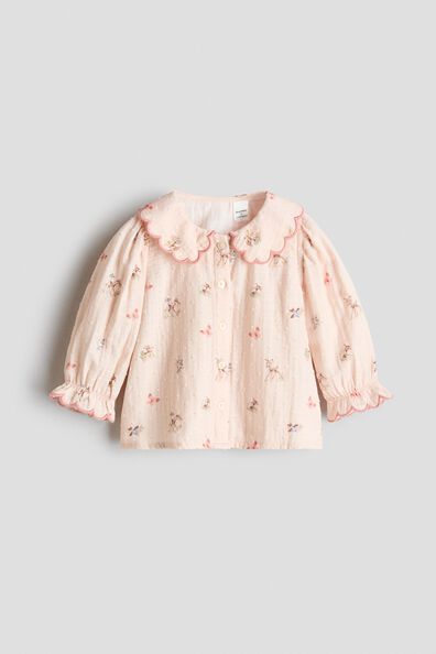 Cotton muslin blouse