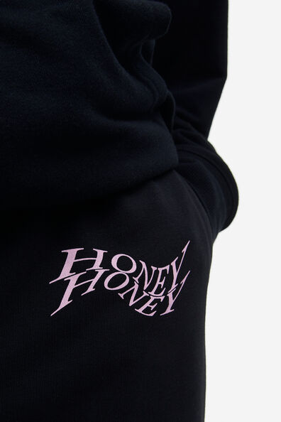 Printed joggers