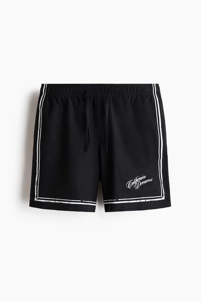 Loose Fit Printed shorts