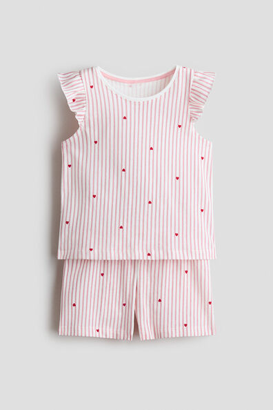 Printed cotton pyjamas