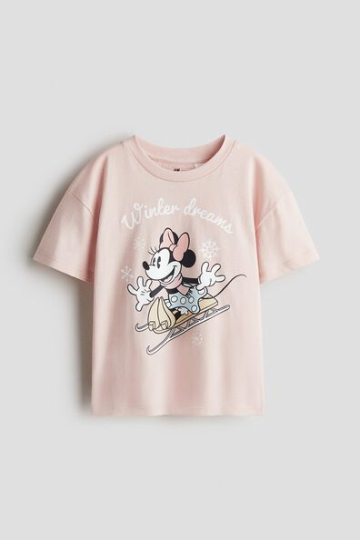 Printed cotton T-shirt