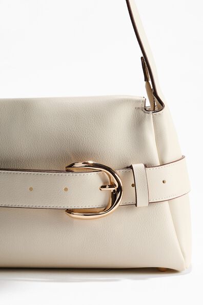 Strap-detail crossbody bag