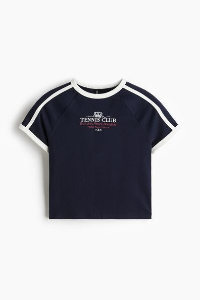 Cropped T-shirt