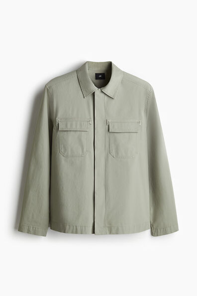 Regular Fit Utility overshirt