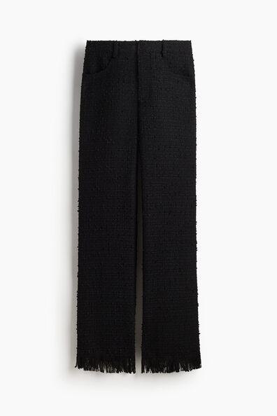 Textured trousers