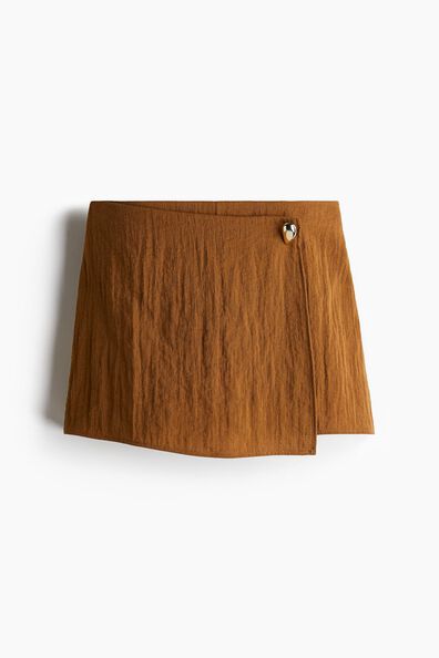 Wrapover skort