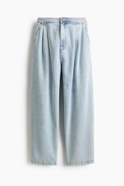 Barrel High Waist Ankle Jeans
