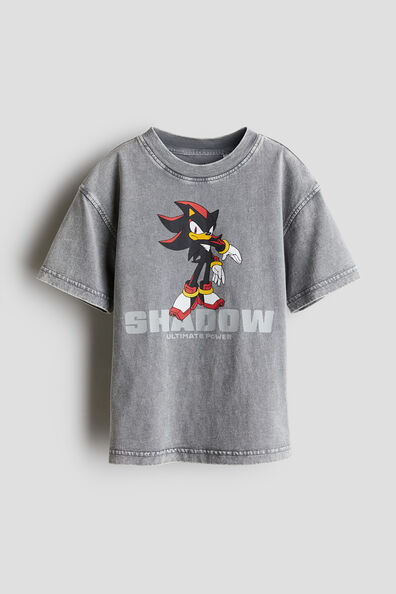 Print-motif T-shirt