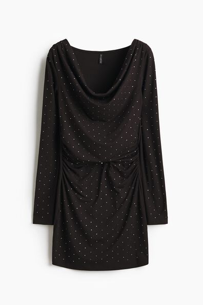 Embellished mini dress
