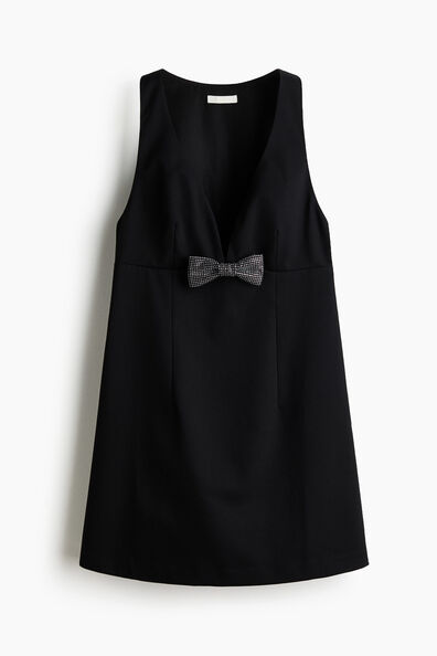 Bow-detail dress