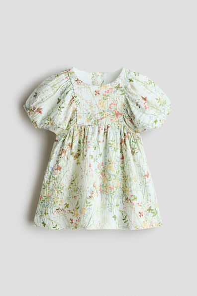 Cotton muslin dress
