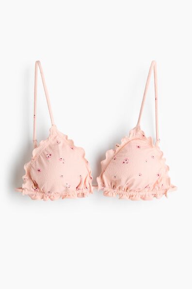 Padded triangle bikini top