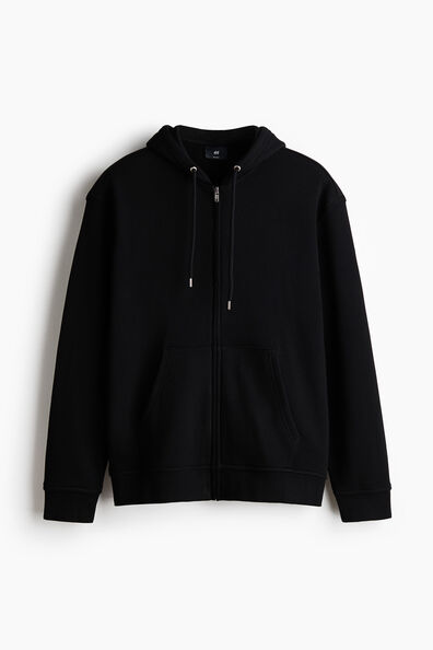 Relaxed Fit Zip-through hoodie