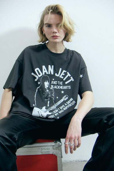 Oversized printed T-shirt