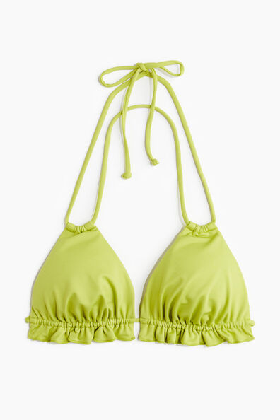 Padded triangle bikini top