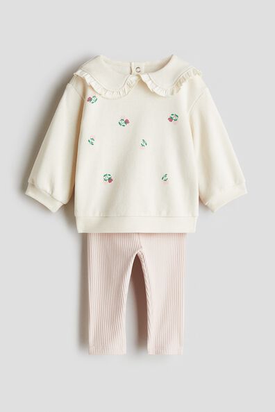 2-piece sweatshirt and leggings set
