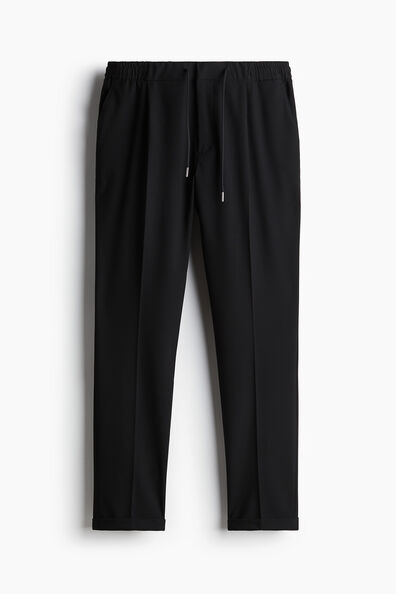 Slim Fit Crease-leg trousers