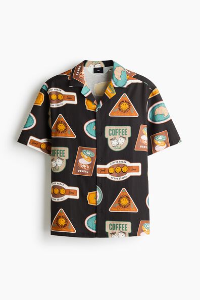 Loose Fit Printed resort shirt