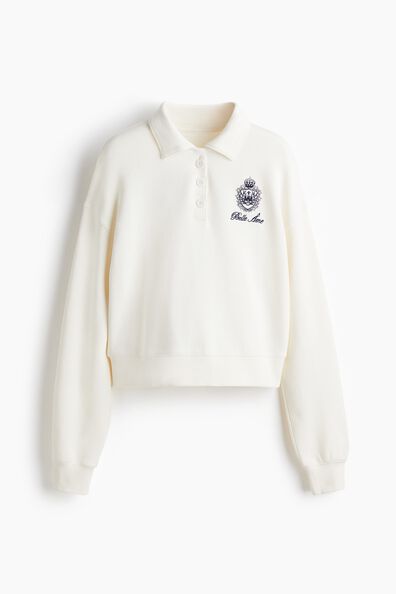 Loose-fit polo shirt