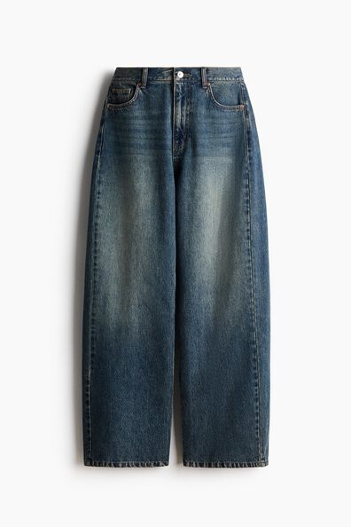 Baggy Barrel Regular Waist Jeans