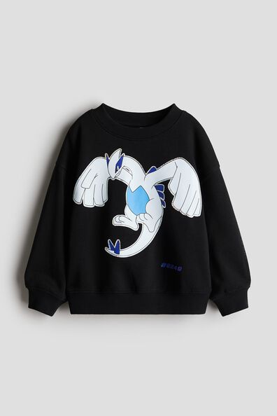 Motif-detail sweatshirt