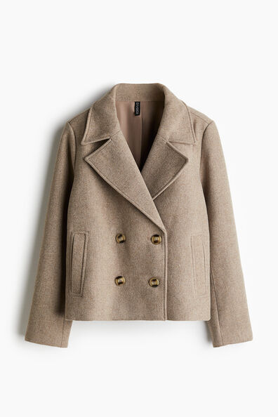 Short pea coat