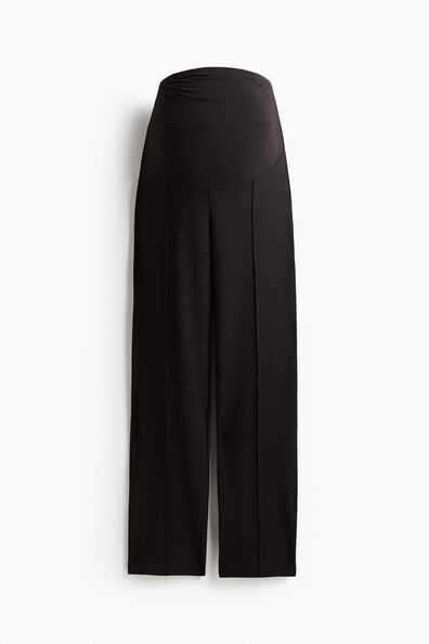 MAMA Crease-front trousers