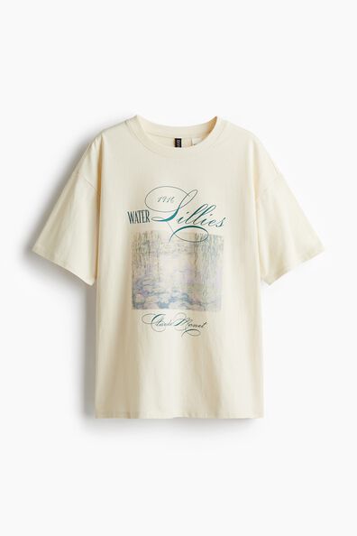 Oversized printed T-shirt