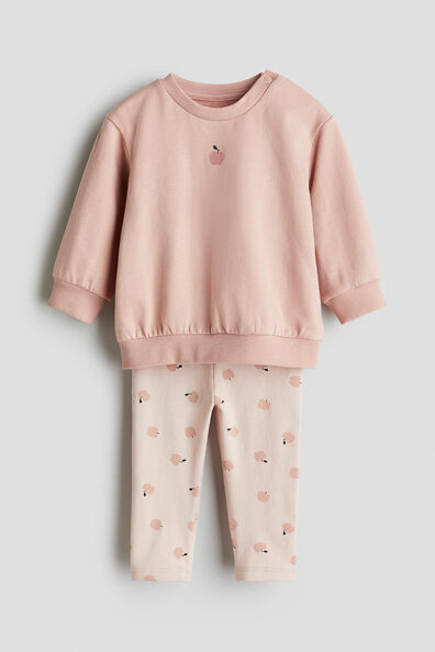 2-piece sweatshirt and leggings set