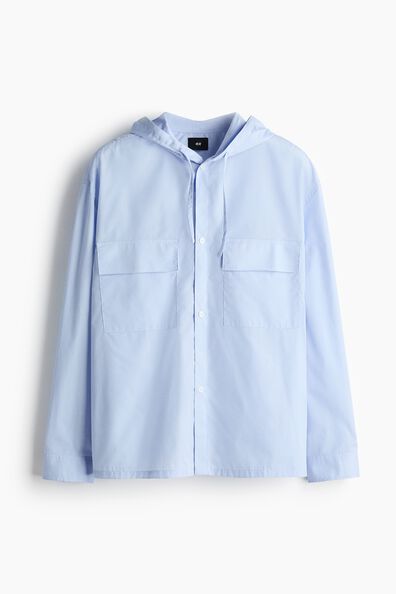 Hooded overshirt