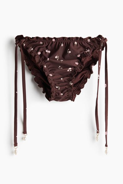 Tie tanga bikini bottoms