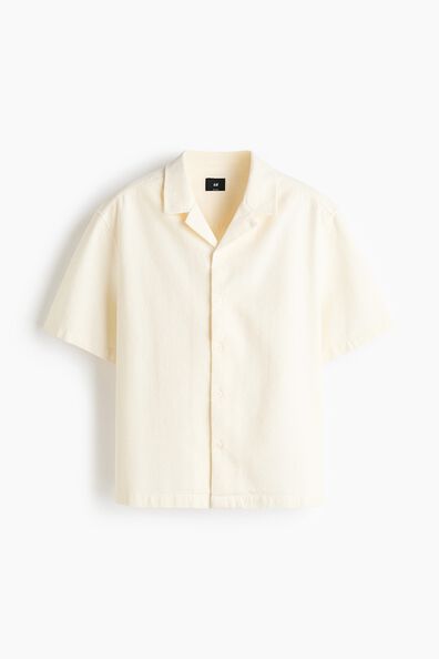 Relaxed Fit Waffled resort shirt