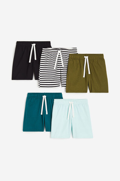 5-pack cotton jersey shorts