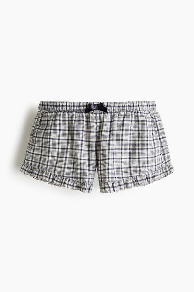 Cotton twill shorts