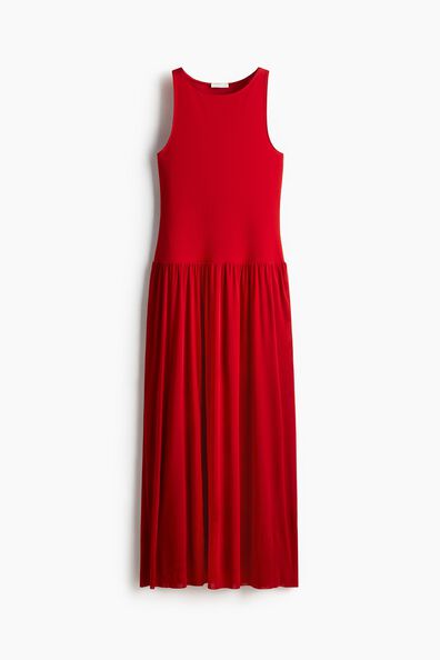 Maxi jersey dress