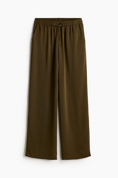 Wide pull-on trousers